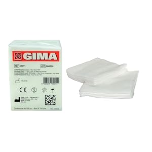 GIMA 35011 Tablet Gaze Vlies 7,5 x 7,5 cm