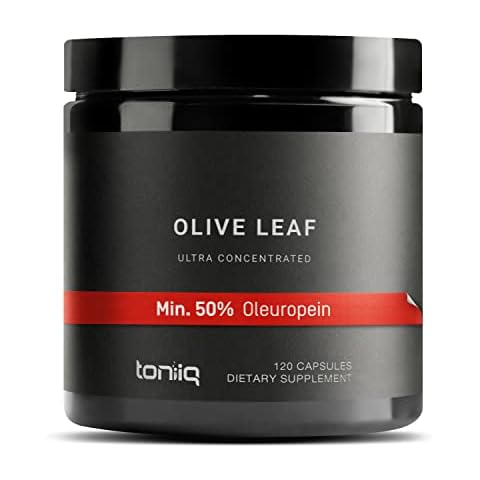 Toniiq Olive Leaf Extract Capsules Cover