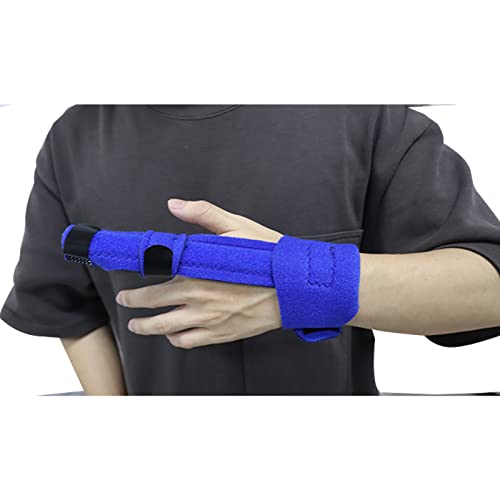 Adjustable Finger Splint With Built-In Aluminum Strip For Trigger Finger, Mallet Finger, Finger Knuckle Immobilization, Finger Fractures, Wounds, Fits Most Of Fingers #TOP4