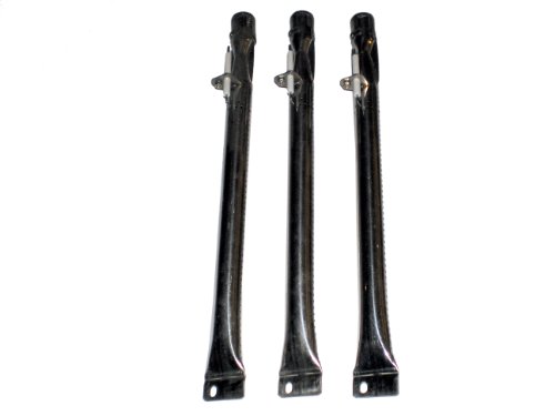 Set of 3 Burners with electrodes for Uniflame Bbq Grill GBC1134WRS, GBC1134WRS-C, GBC1134WBL, GBC1134WS-C