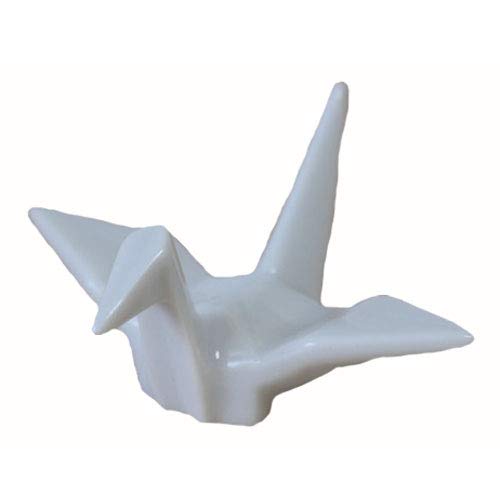 Mino Ware Crane Chopstick Rests, Set of 2