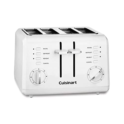 Cuisinart CPT-140 Electronic Cool Touch 4-Slice Toaster, White
