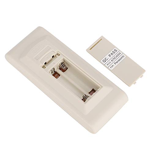 Cuifati Mando a Distancia Universal para Aire Acondicionado Panasonic A75C4003 A75C3700 3754, para Accesorio de Aire Acondicionado Panasonic Batería AAA (no Incluida)