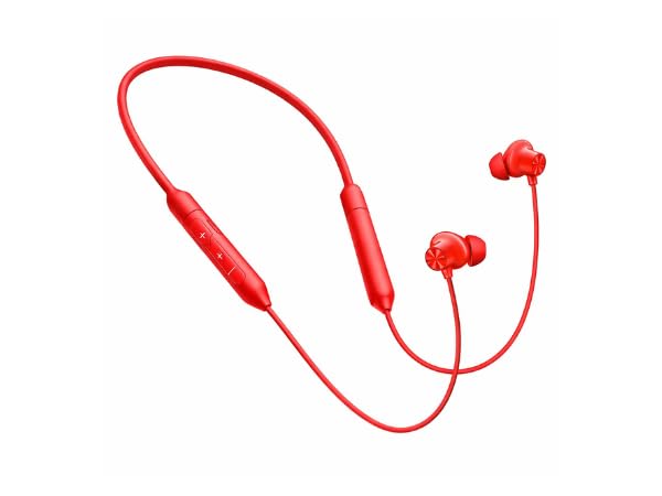 for OnePlus Wireless Z3 in-Ear Neckband with 12.4mm Drivers, 3D Spatial Audio,10 mins Charge for 27 hrs Playback, AI Call Noise Cancellation, Dynamic bass Enhancement USB (Red)-image-32
