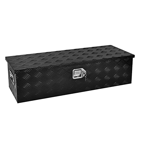 39 inch aluminum truck tool box with lock and keys