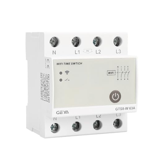 Relais temporisé GTS8-W 2P 80A pour votre installation de maison intelligente - 4