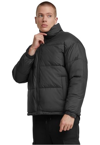 Urban Classics Basic Puffer Winter Jacket Black, XXL Urban Classics Basic Puffer Winter Jacket Black, XXL