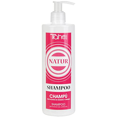 Tahe Botanic Champú Natur Con Aceites De Romero Y Enebro, 400 Mililitro
