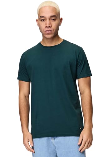 Honesty Rules Herren Kurzarm T-Shirt Basic aus Bio-Baumwolle, Racing-Green, Gr. XXL