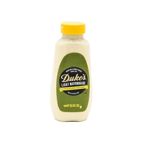 Image of Duke's Light Mayonnaise with Olive Oil Blend Squeeze Bottle - Smooth & Creamy, 11.5 Ounce (Pack of 6)