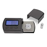 technics 1210 cartridge MIT SCHUTZTASCHE: Für den Transport der Plattenspielerwaage liegt eine kleine Transporttasche bei. Die Tasche eignet sich natürlich auch generell zum Verstauen des Messgeräts.