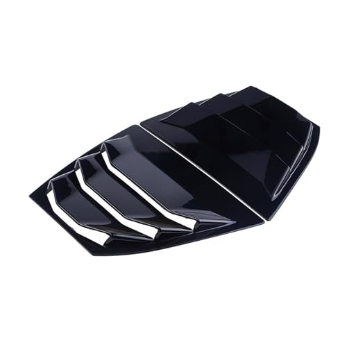 Spoiler latéral de voiture finition Glossy Black pour panneau custode Mazda 3