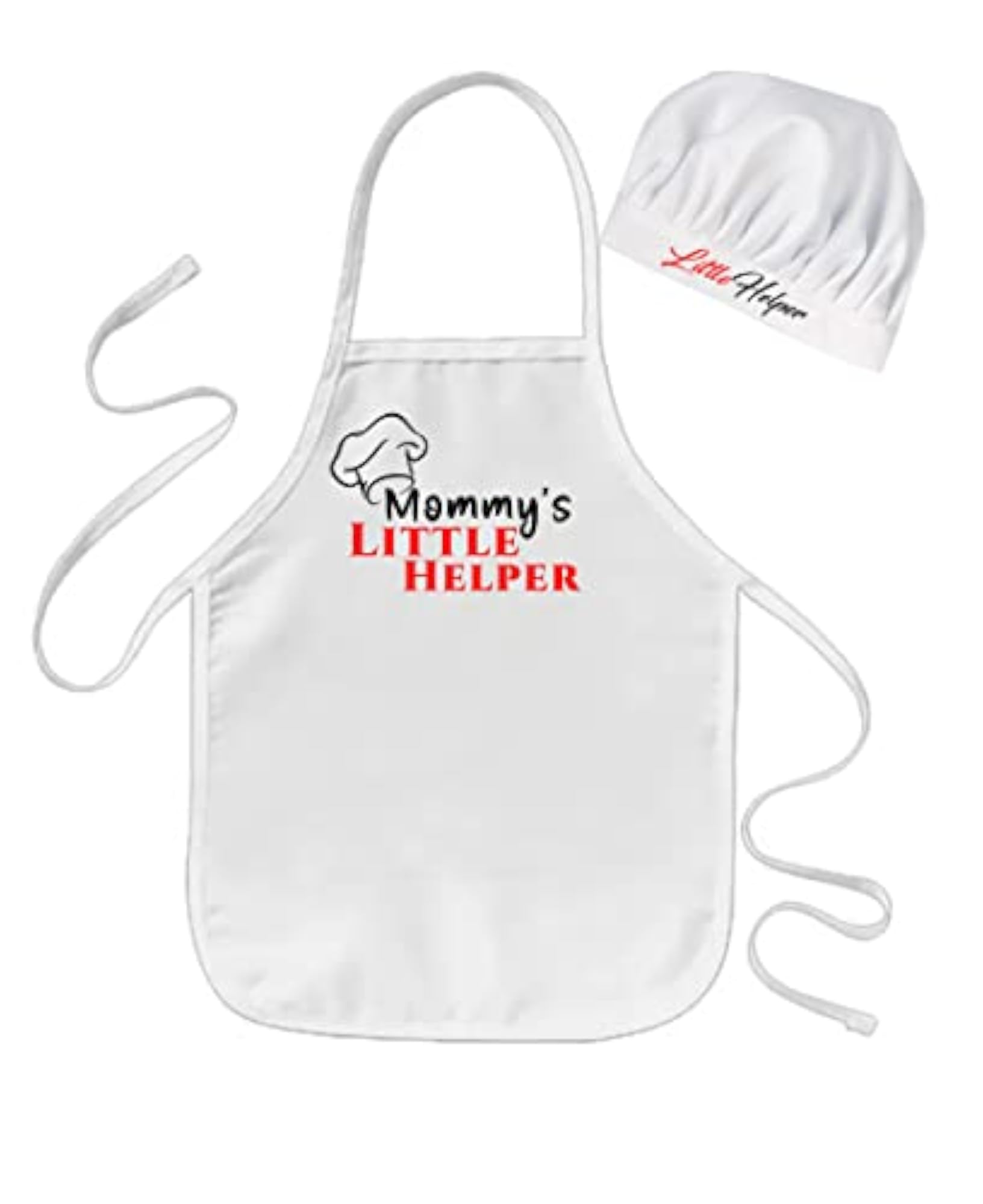 Baby Chef Polycotton Little Helper Apron and Chef Cap Set