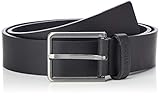 Größen bis XXL Calvin Klein Herren 35mm Essential Belt Gürtel, Schwarz (Black BAX), 85 (Herstellergröße: 95)