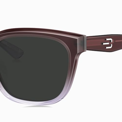Image of BOLON Unisex Classic Square Polarized UV400 Sunglasses | Exclusive Eyewear Brand of EssilorLuxottica