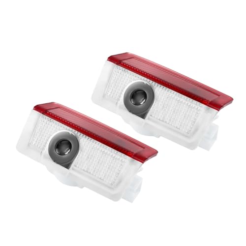 Car Door Lights LED Logo Projector Puddle Lights Compatible with A B C E-Class GLA GLC GLE Accessories, No Fade 4K-HD Auto Ghost Shadow Welcome Lights (BNEZ-Circle)