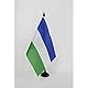 AZ FLAG - Tischflagge Ladinisch Von Italien - 21x14 cm - Dolomitenladinisch Tischfahne 14 x 21 Cm - Flaggen