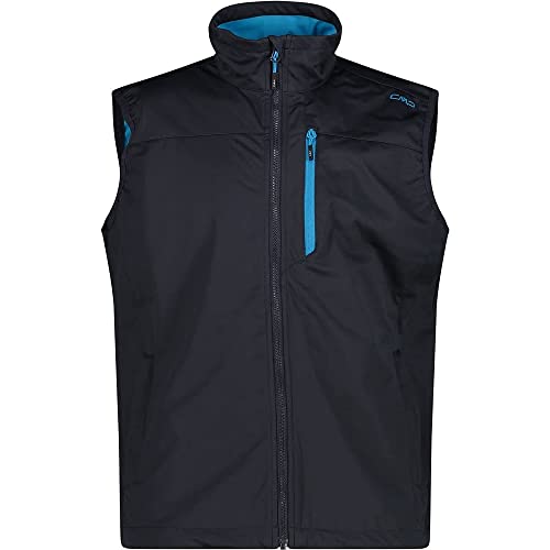 CMP - Leichte Herren-Softshellweste, Anthrazit-Donau, 56