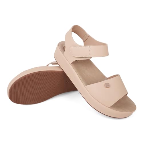 Image of ORTOREX Women Massage Sandals Comfortable Walking Sandals with Adjustable Straps