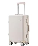 CVdrtyED Koffer Trolley-Koffer, Leichte Passwort-Reise-Hartgepäck-Koffer Mit Rollen Handgepack(F,20in)