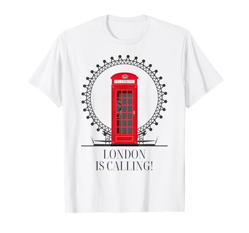 London is Calling! Londoner British Vacation T-Shirt