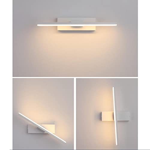 Lámpara de pared LED regulable moderna aluminio aplique rotatorio interior tiendas 8
