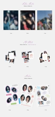 Album QWER complet version C pour éviter les photocards manquantes