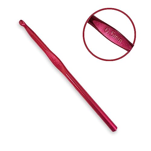 Image of ADW CRAFT'S Crochet Needle Single Size(12 Size Available)|12 Pcs Crochet Needle Set||Aluminum Multicolor Crochet Hooks Needle|Crochet Needle|Crochet Needle Set | Crochet Needle Kit (6.5 mm / Single Pcs(Pack of 1))