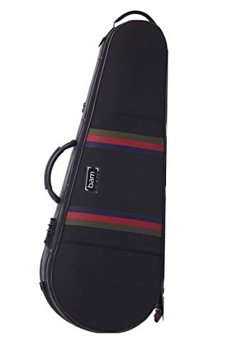 Bam Saint Germain Stylus Contoured Viola Case, Black