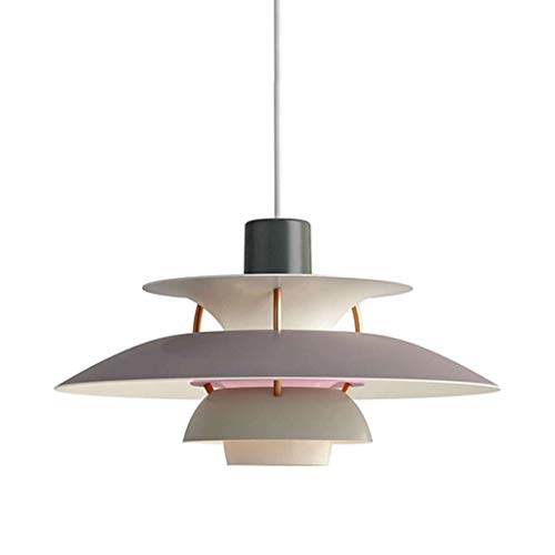 Lustre de style nordique chic et plafonnier minimaliste élégant gris
