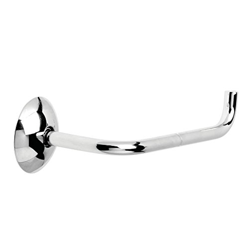 iDesign Classico Toilet Paper Holder for Bathroom - Wall Mount, Chrome