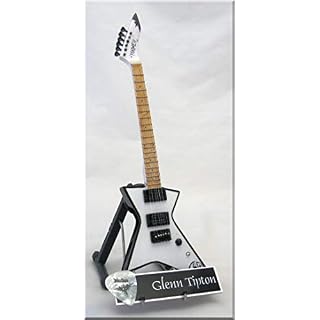GLENN TIPTON Guitare miniature HAMER JUDAS PRIEST - Les Beatles, Paul McCartney, John Lennon, RIngo Starr, George Harrison