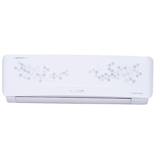 Lloyd 1.5 Ton 3 Star Hot & Cold Inverter Split AC (5 in 1 Convertible, Copper, Anti-Viral + PM 2.5 Filter, Anti Corrosion Coating, White with Red Deco Strip, GLS18H3FWRHP)