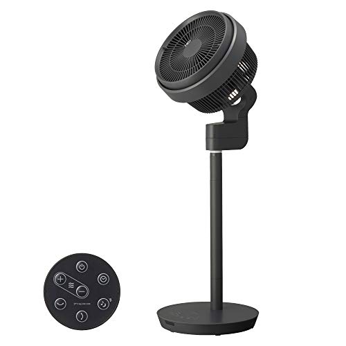 ドウシシャ サーキュレーター DC リビング 風量8段階 首振り ピエリア グレー