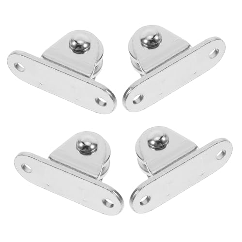 SOLUSTRE Gym Pulley Block Fixed Bearings Universal for Hanging Rail Track Weight Moving