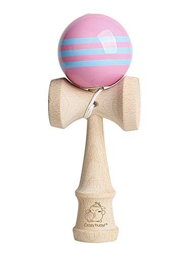 Kendama Kraze Beech Wooden Toy -Extra String (Pink&Light Blue)