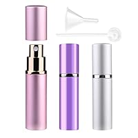 Brrnoo 7 Stück Nachfüllbare Parfümzerstäuber – 12 Ml Aluminium-Flaschen Für Reise & Handtasche