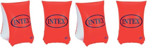 Intex 58641EU - Deluxe Large Swimming Arm Bands Age 6-12, 30 x 15 cm (Lot de 2)