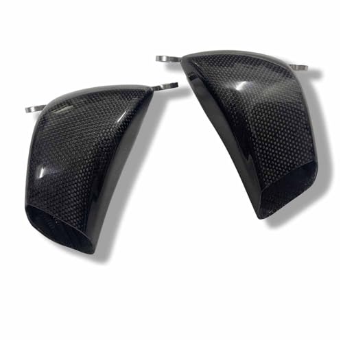 Couvercle De Radiateur D'étrier Avant Moto en Fiber Carbone 108MM Conduits d'air Montage Refroidissement des Freins pour Suzuki GSX-R 600 750 1000 1300