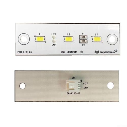 Honseadek Barra luminosa a LED per frigorifero, ricambio per modelli