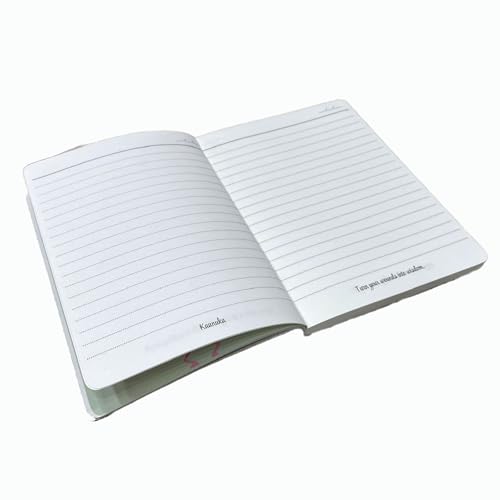 Image of KAANUKA A5 Notebook, 172 Pages, 80 GSM, Ruled, Themed Journals, Notebook For Home, Office, Personal Diary With Trackers, Best For Gifting
