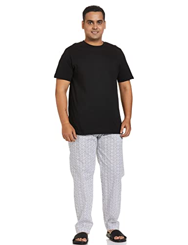 Image of Amazon Brand - Symbol Men's Printed Regular Fit Pyjamas (Pack of 2) Pajama Bottom