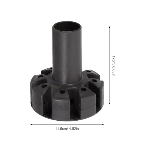 Base de plástico resistente para soporte de varilla de sombrilla champán 2