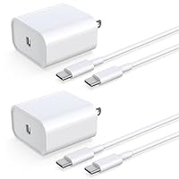 iPhone 17 16 15 Charger Fast Charging [2Pack] 33W Type-c Wall Charger Fast Charger Block with 6FT USB C to USB-C Cable for iPhone 17/17 Air/17 Pro Max/16/16 Plus/16 Pro Max/15 Pro Max/iPad Pro