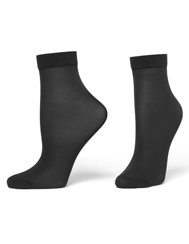 Image of HUE Women's Sheer Anklet 3 Pair Pack