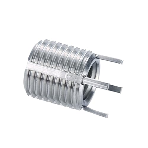 Threaded Inserts?Thread Repair Insert, M2-M4 ~ M20-M30 303 Stainless Steel Thread Repair Insert Self-Tapping Bushing with Screw Sleeve Nuts(M8xM12x8 2pcs)