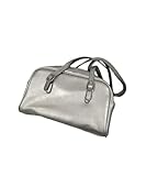 [Dewlily] ミニボストンショルダーバッグ レディース 10代 20代 30代 韓国ファッション カジュアル バック 鞄 シンプル 可愛い 大人 肩掛け ファスナーdy-1506-sv-f