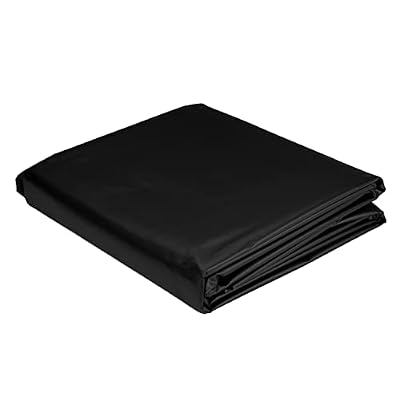 TotalPond 7 x 10 ft. PVC Pond Liner, For Ponds up to 200 Gallons, 14.5 mil, Flexible and Easy to Install, Durable and Strong Reinforced Mesh Weave, UV and Tear Resistant, Multi-Purpose Use, Black