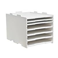 Amazon.co.jp: 書類棚 A3サイズ 木製 デスク上置き棚 レターケース