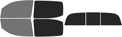 Miniatura 6 de The Tint Effect Kit de tinte de ventana precortado compatible con Toyota Tacoma 2016-2023 (incluye visera del parabrisas delantero precortada en 5%)